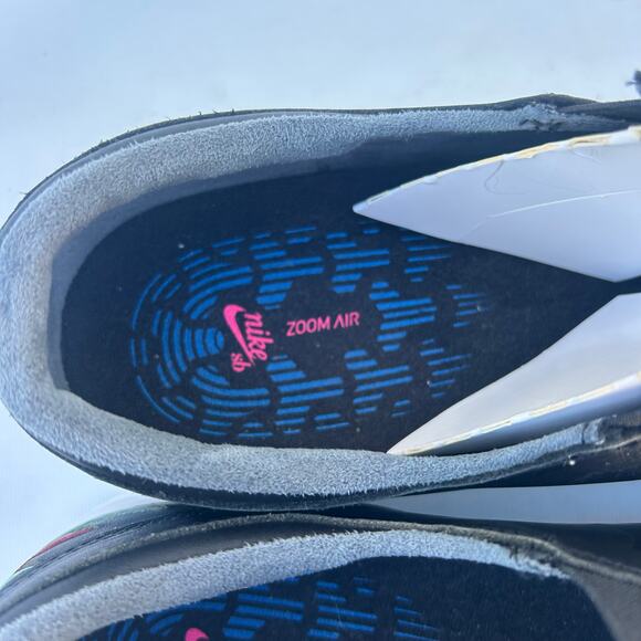 Nike Men’s SB Zoom Stefan Janoski Slip RM Sneakers Slip Ons 11.5 Black Woven - Picture 2 of 9